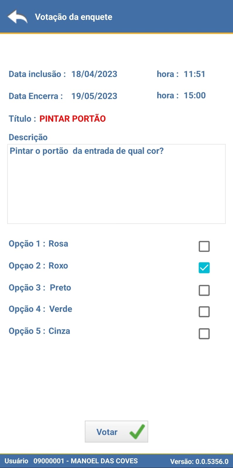 Salão Exemplo